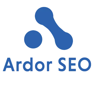 Ardor SEO new logo on transparent background