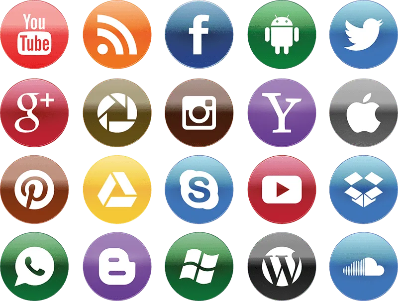 Social media icons