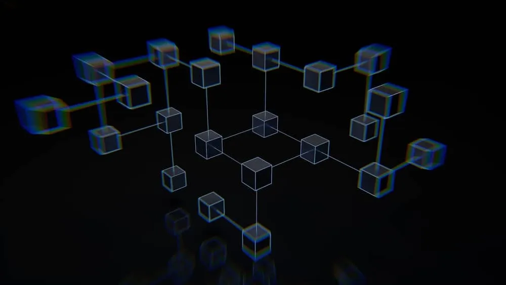 Graphical representation of Blockchain technology