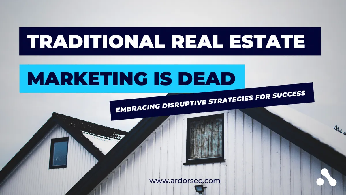 Social media and the internet has transformed how realtors approach marketing
