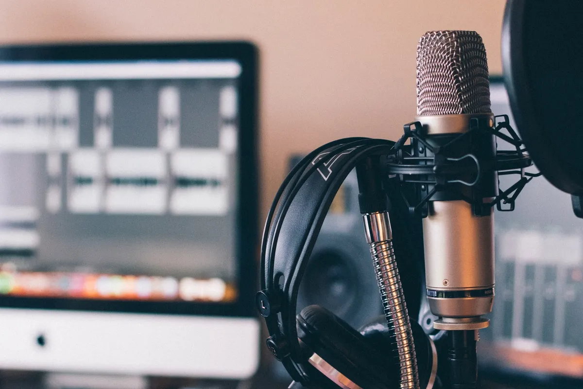 Audio equipment used to create stunning videos for a real estate video.