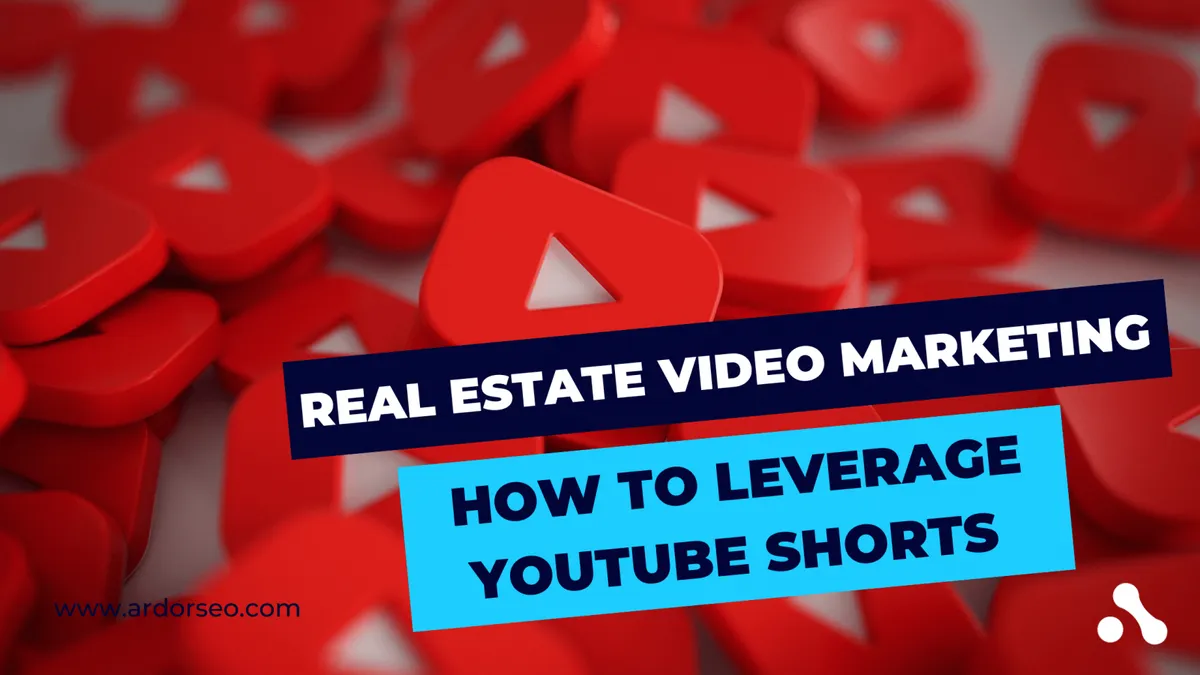 YouTube home page showing the Trending tab for real estate marketing videos.