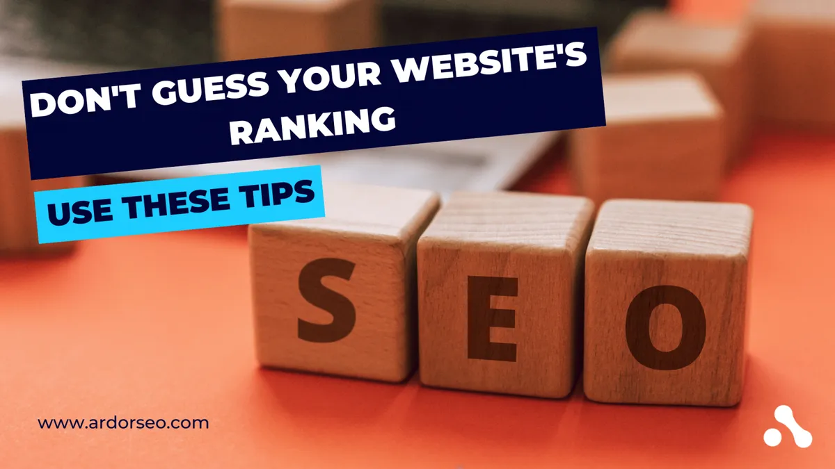 Wooden blocks spelling out SEO.