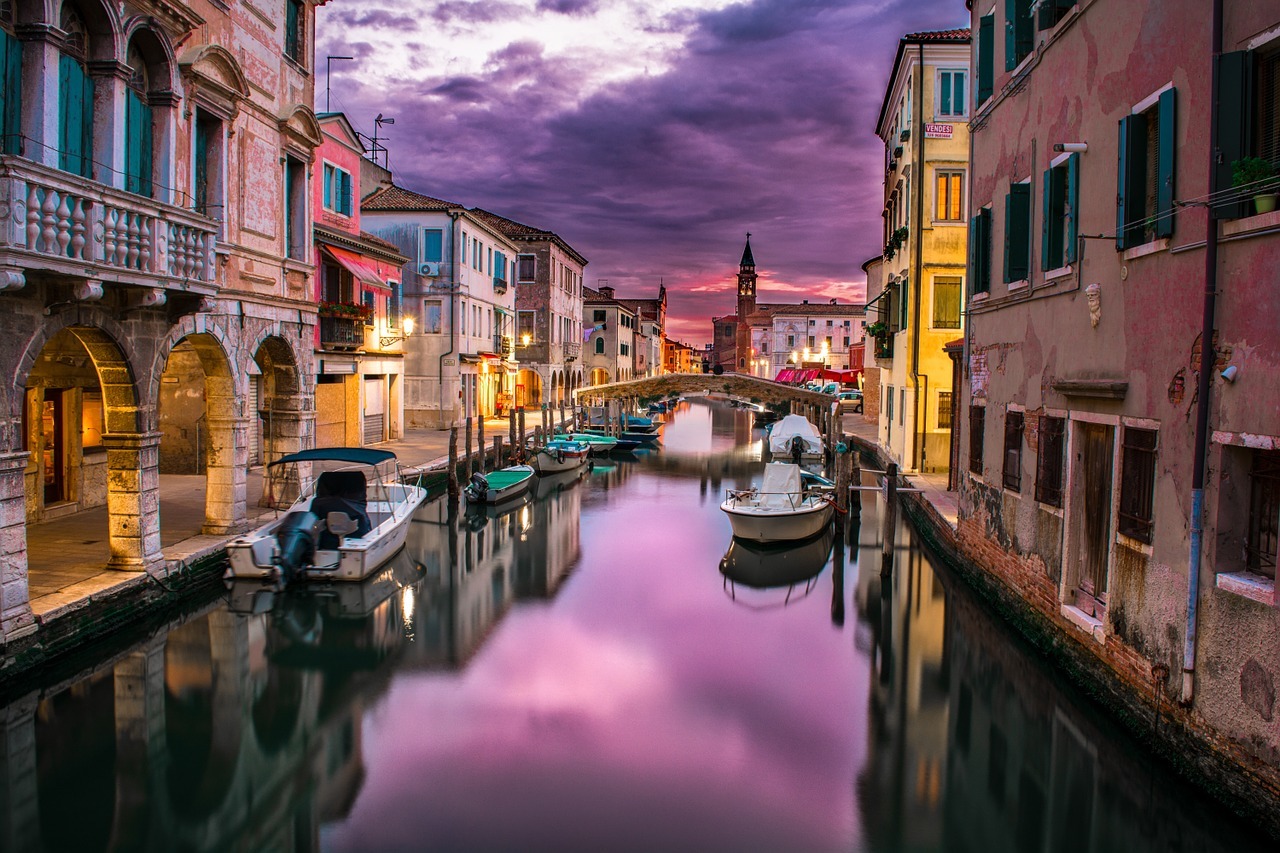 canal in italy canal in italy