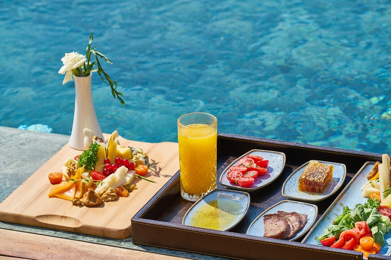 vegan breakfast by the pool vegan breakfast by the pool