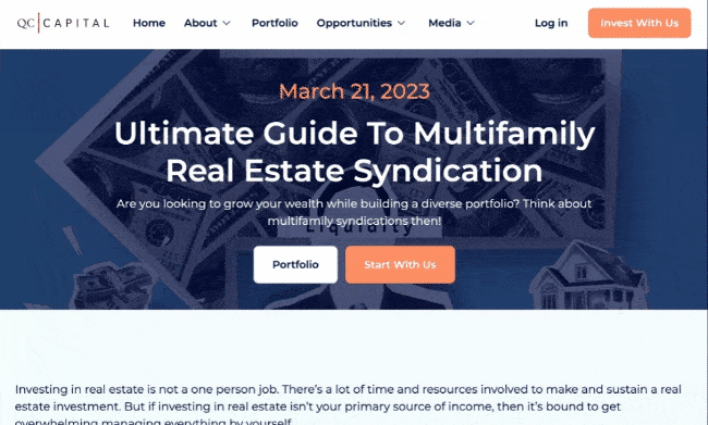 Best performing Page