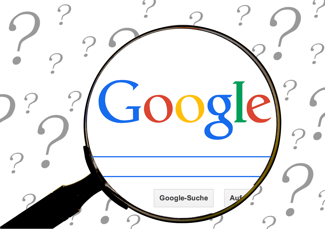 Google, question, search online